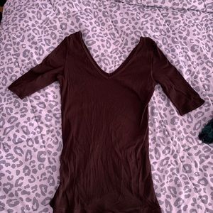 V neck shirt